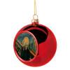 Christmas tree ball Red 8cm