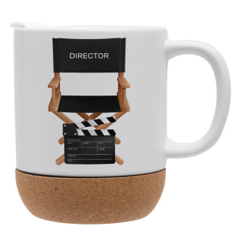 Director, Ceramic coffee mug Cork (MAT), 330ml (1pcs)