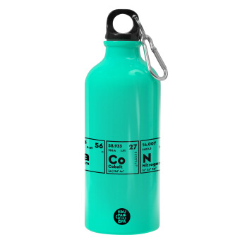 Chemical table your text, Water bottle 600ml