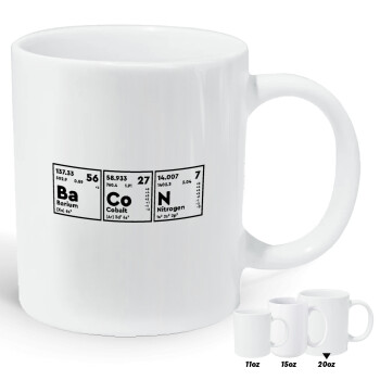 Chemical table your text, Κούπα Giga, κεραμική, 590ml