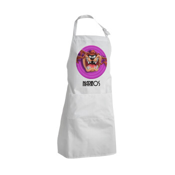 Taz, Adult Chef Apron (with sliders and 2 pockets)