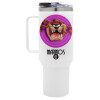 Mega Tumbler with lid stainless steel thermos (1,2L)