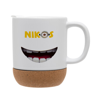 The minions, Ceramic coffee mug Cork (MAT), 330ml (1pcs)