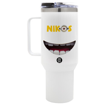 The minions, Mega Tumbler με καπάκι, διπλού τοιχώματος (θερμό) 1,2L