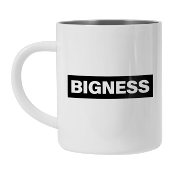 BIGNESS, Mug Stainless steel double wall 450ml