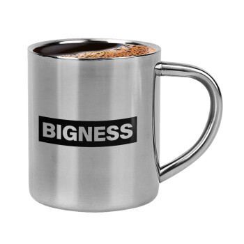 BIGNESS, Double-wall metal cup for espresso (220ml)