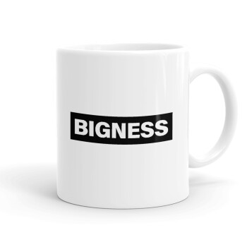 BIGNESS, Ceramic coffee mug, 330ml (1pcs)