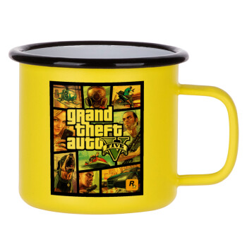 GTA V, Metallic enamel MATT Yellow cup 360ml