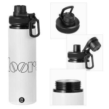 The Doors, Metal water bottle with safety cap, aluminum 850ml