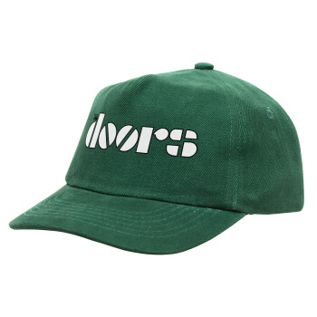 The Doors, Children's Baseball Cap, 100% Cotton Drill, GREEN (COTTON, CHILDREN'S, ONE SIZE)