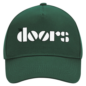 The Doors, Adult Ultimate Hat GREEN, (100% COTTON DRILL, ADULT, UNISEX, ONE SIZE)