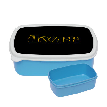 The Doors, ΜΠΛΕ παιδικό δοχείο φαγητού (lunchbox) πλαστικό (BPA-FREE) Lunch Βox M18 x Π13 x Υ6cm