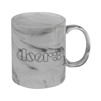 The Doors, Mug ceramic marble style, 330ml