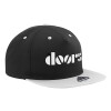 Adult Flat Snapback Hat Black/Grey, (100% COTTON TWILL, ADULT, UNISEX, ONE SIZE)