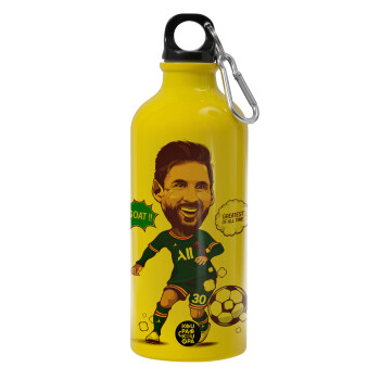 Lionel Messi drawing, Water bottle 600ml