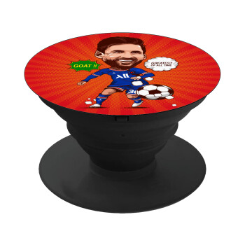 Lionel Messi drawing, Phone Holders Stand  Black Hand-held Mobile Phone Holder