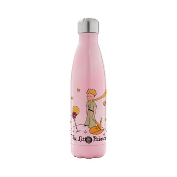 The Little prince classic, Metal mug thermos Pink Iridiscent (Stainless steel), double wall, 500ml