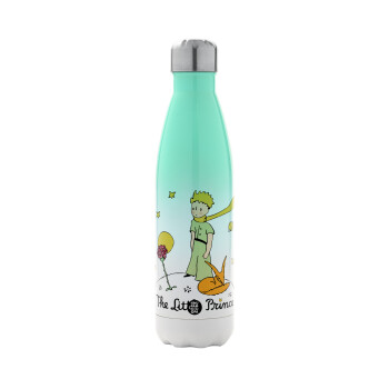 The Little prince classic, Metal mug thermos Green/White (Stainless steel), double wall, 500ml