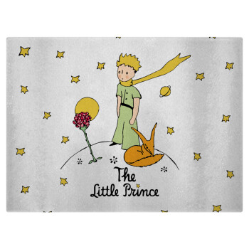 The Little prince classic, Επιφάνεια κοπής γυάλινη (38x28cm)