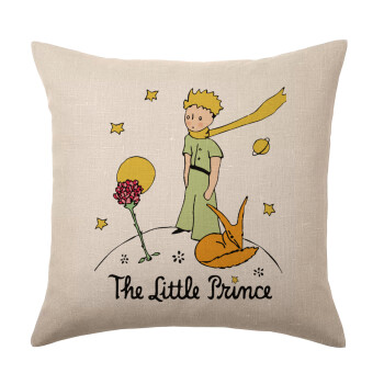 The Little prince classic, Μαξιλάρι καναπέ ΛΙΝΟ 40x40cm περιέχεται το  γέμισμα