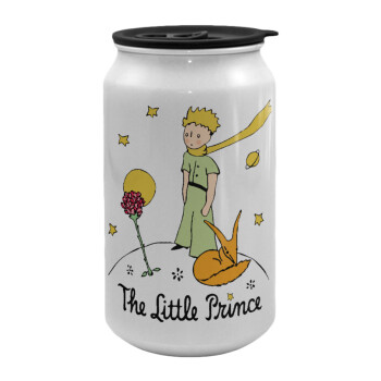 Ο μικρός πρίγκιπας classic, Κούπα ταξιδιού μεταλλική με καπάκι (tin-can) 500ml