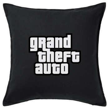 GTA (grand theft auto), Sofa cushion black 50x50cm includes filling