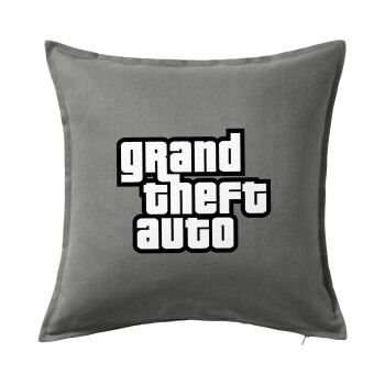 GTA (grand theft auto), Sofa cushion Grey 50x50cm includes filling