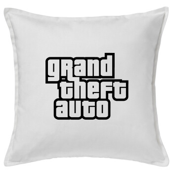 GTA (grand theft auto), Sofa cushion White 50x50cm includes filling