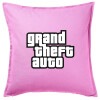 Sofa cushion Pink 50x50cm includes filling