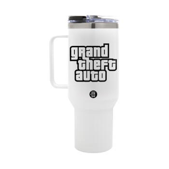 GTA (grand theft auto), Mega Tumbler με καπάκι, διπλού τοιχώματος (θερμό) 1,2L