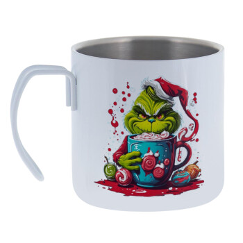 Giggling Grinchy Galore, Mug Stainless steel double wall 400ml