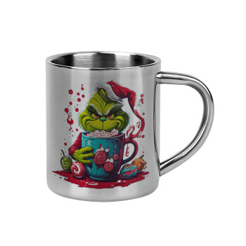 Giggling Grinchy Galore, Mug Stainless steel double wall 300ml