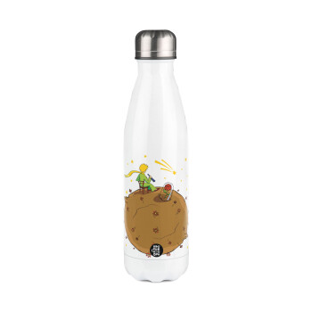 The Little prince planet, Metal mug thermos White (Stainless steel), double wall, 500ml