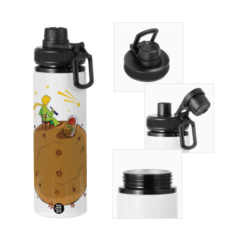 The Little prince planet, Metal water bottle with safety cap, aluminum 850ml