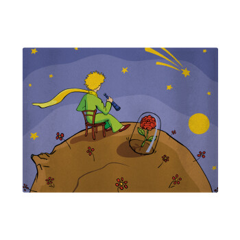 The Little prince planet, Επιφάνεια κοπής γυάλινη (38x28cm)