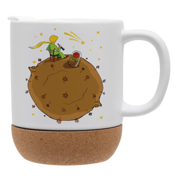 The Little prince planet, Ceramic coffee mug Cork (MAT), 330ml (1pcs)