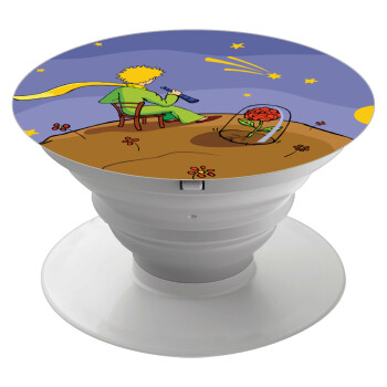 The Little prince planet, Phone Holders Stand  White Hand-held Mobile Phone Holder