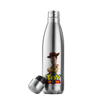 Woody cowboy, Inox (Stainless steel) double-walled metal mug, 500ml