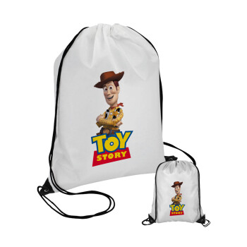 Woody cowboy, Τσάντα πουγκί με μαύρα κορδόνια (1 τεμάχιο)
