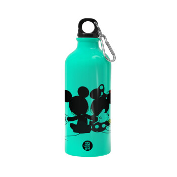 mickey and minnie hags, Water bottle 600ml