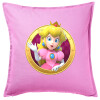 Sofa cushion Pink 50x50cm includes filling