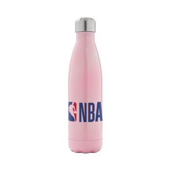 NBA Classic, Metal mug thermos Pink Iridiscent (Stainless steel), double wall, 500ml