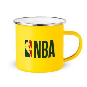 NBA Classic, Yellow Enamel Metallic Cup 360ml