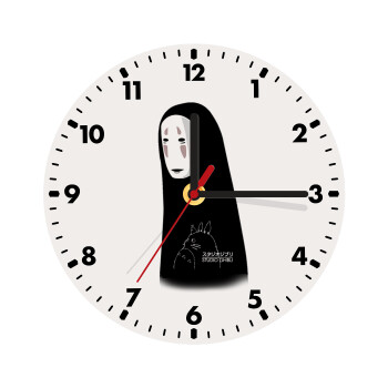 Spirited Away No Face, Wooden wall clock (20cm)