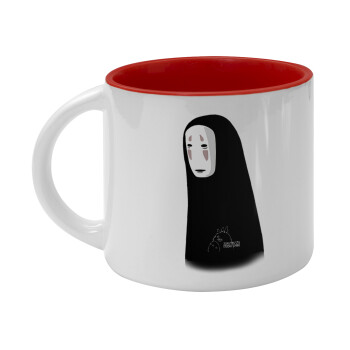 Spirited Away No Face, Κούπα κεραμική 400ml Λευκή/Κόκκινη