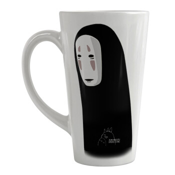 Spirited Away No Face, Κούπα κωνική Latte Μεγάλη, κεραμική, 450ml