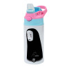 Children's hot water bottle, stainless steel, with safety straw, Pink/BlueCiel (360ml) BPA FREE