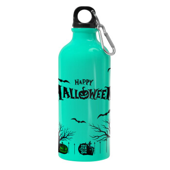 Happy Halloween cemetery, Water bottle 600ml