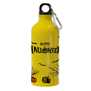 Happy Halloween cemetery, Water bottle 600ml