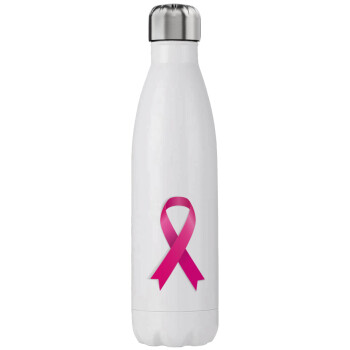 World cancer day, Stainless steel, double-walled, 750ml